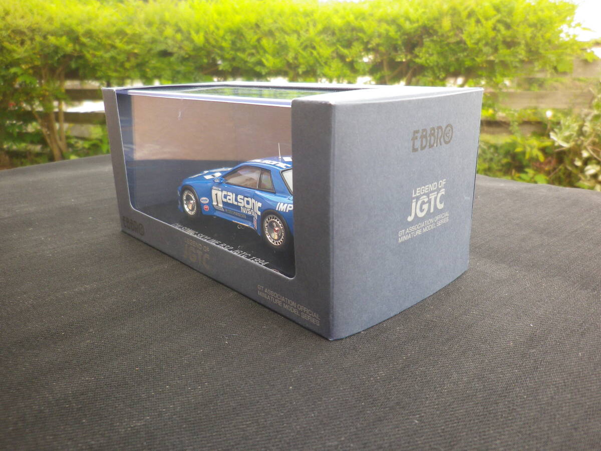  out of print! MMP 1/43 JGTC Calsonic CALSONIC Skyline SKYLINE Nissan 1994 R32 #1 BLUE 44188 EBBRO 