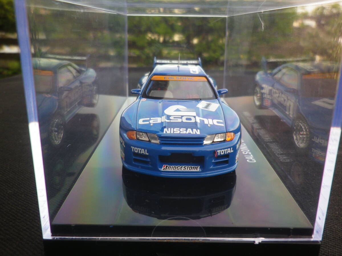 絶版！ MMP 1/43 JGTC カルソニック CALSONIC スカイライン SKYLINE 日産 1994 R32 ＃1 BLUE 44188 エブロ_画像3