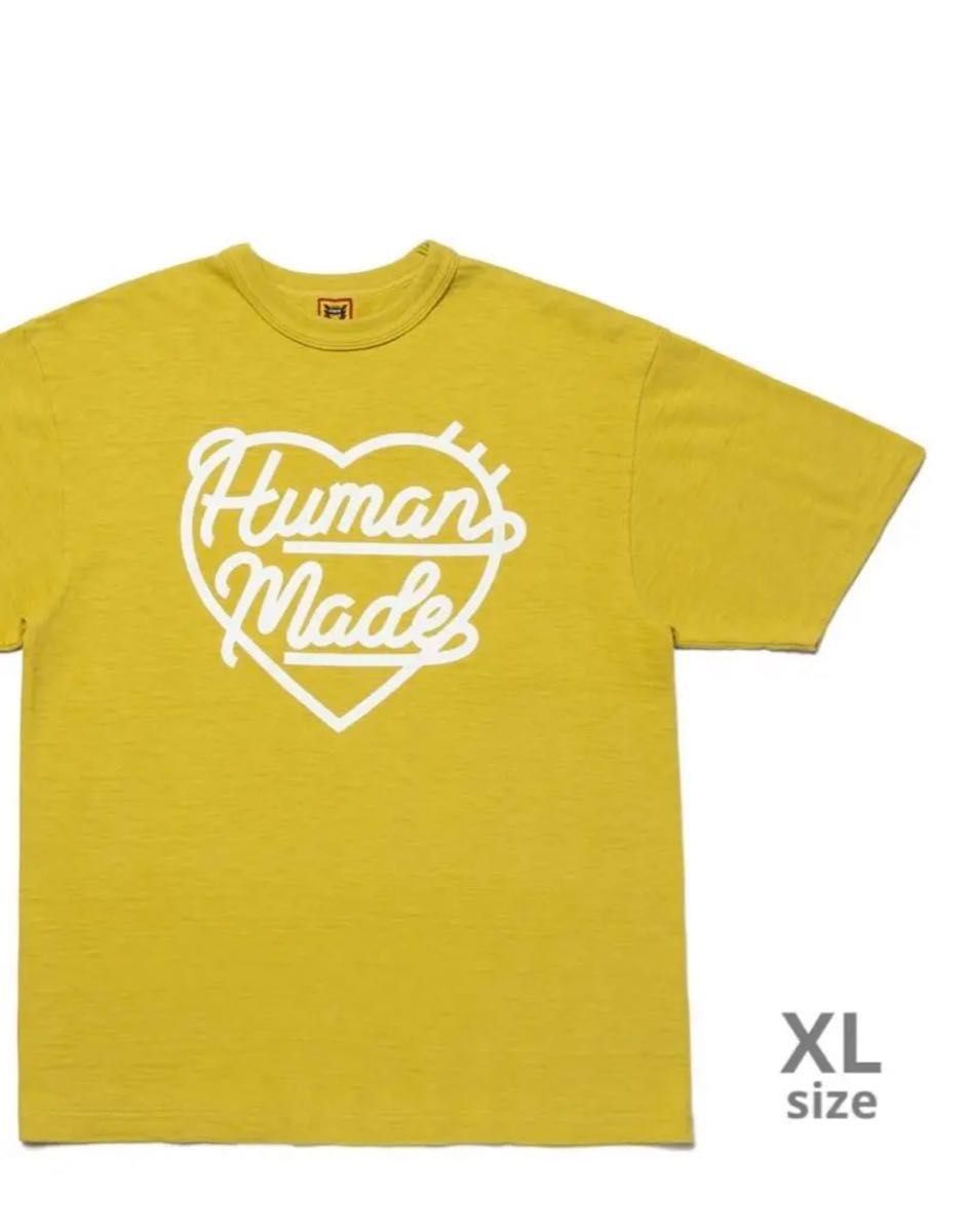 【新品未開封】HUMAN MADE ヒューマンメード　カラーTシャツ　XL
