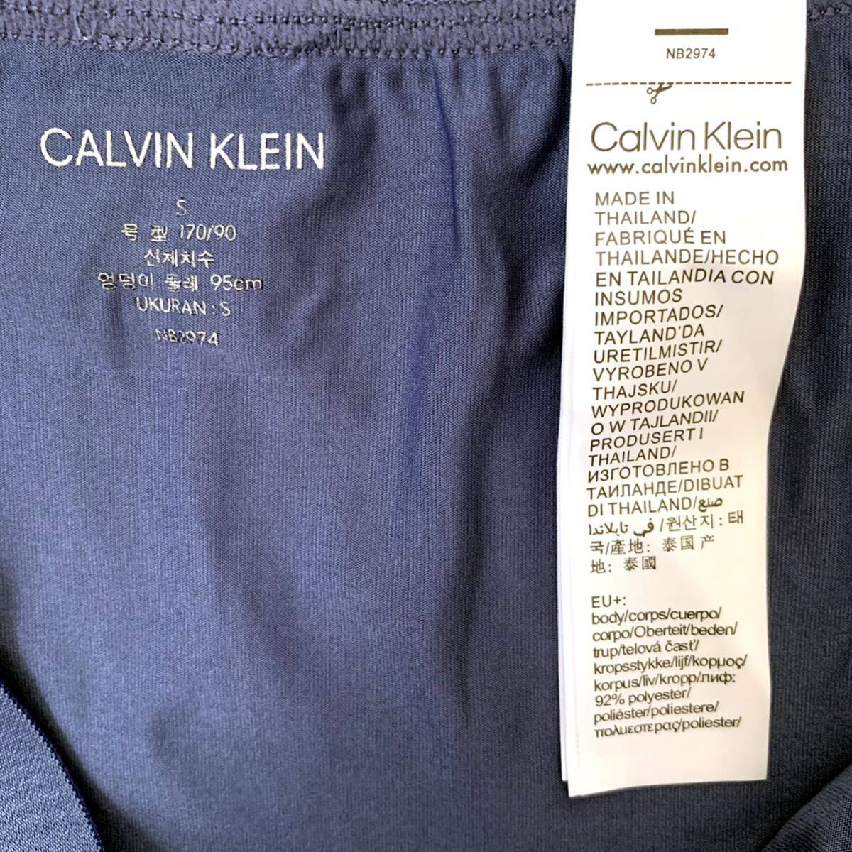 Calvin Klein боксеры ICON S размер 3 шт. комплект черный темно-голубой голубой бесплатная доставка самый короткий отправка Calvin Klein 