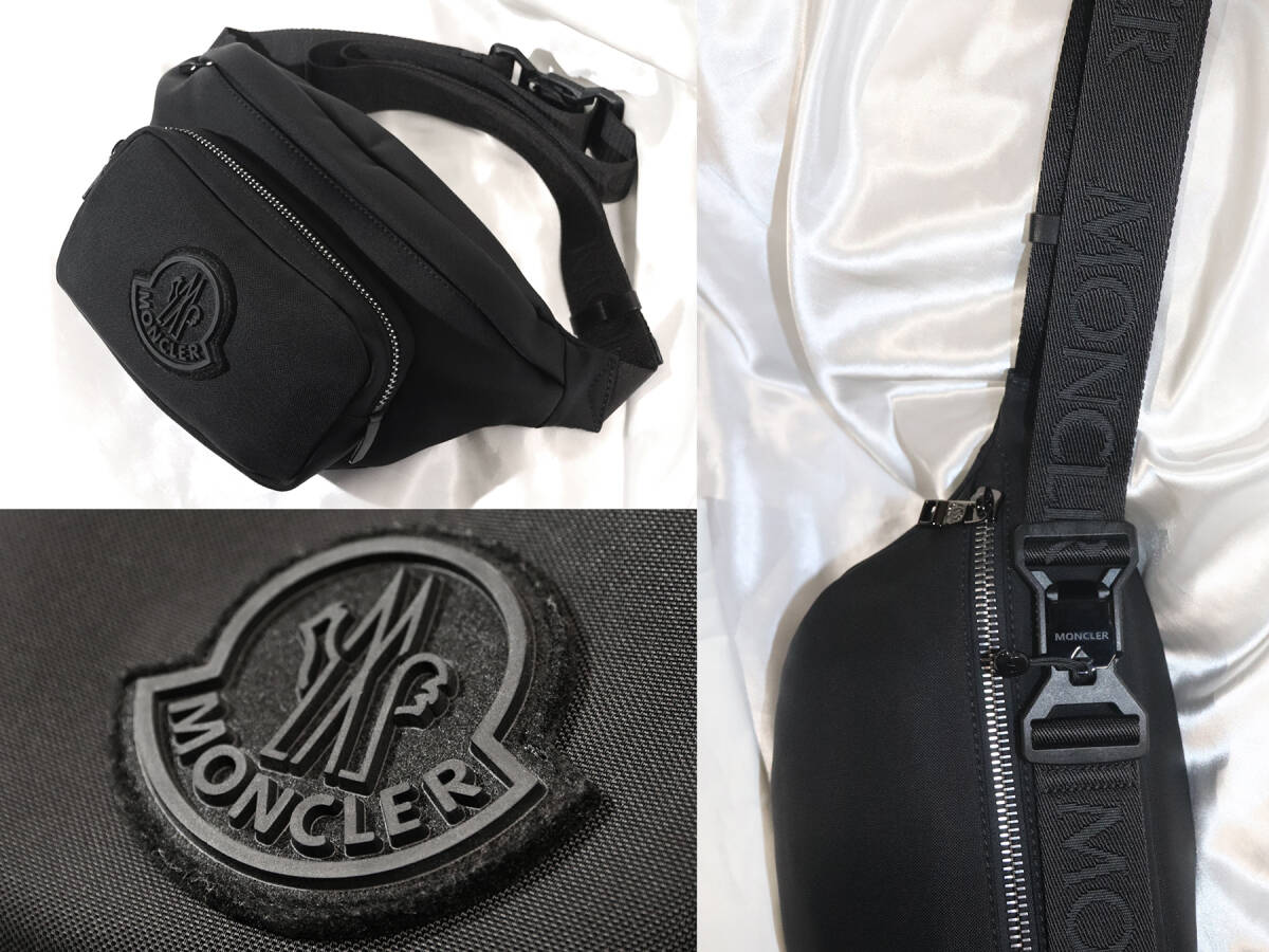 MONCLER Durance Belt Bag / BLACK / F2 09A 5M70200 02SJM / モンクレール クロスボディ/ベルトバッグ/ 正規品_画像6