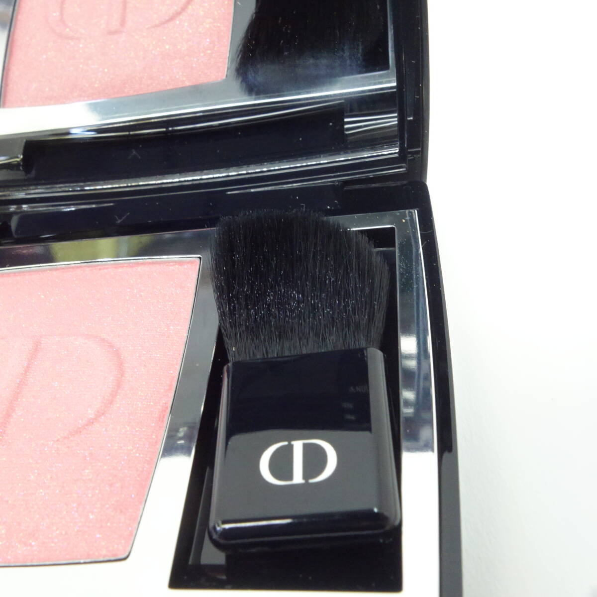 110♭Dior Dior s gold rouge brush ( cheeks color ) 212chuchu tent graphic * used beautiful goods 