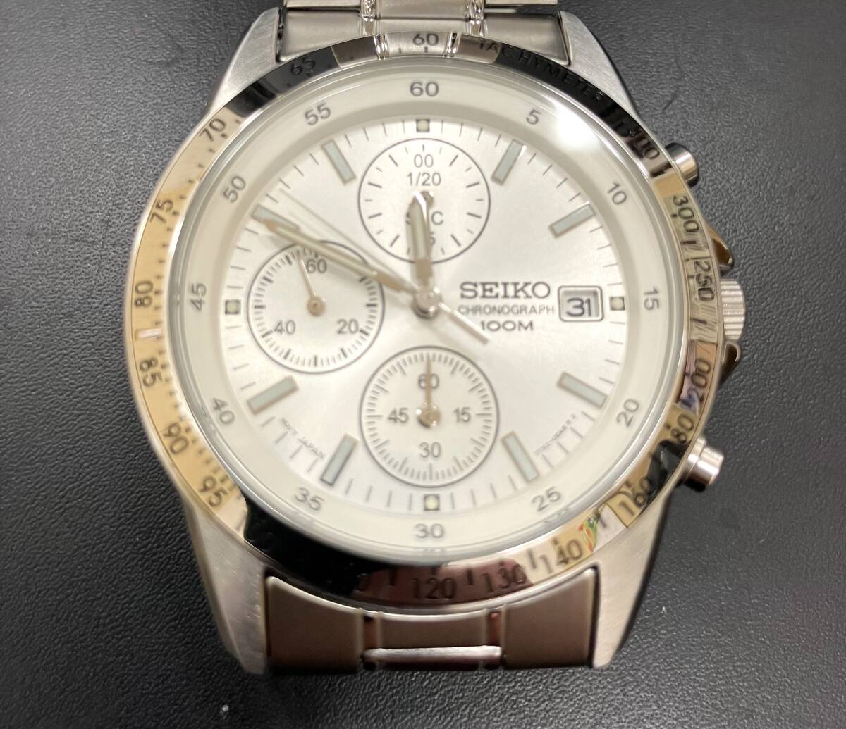 SEIKO セイコー クロノグラフ 7T92-0DW0 腕時計 稼働品の画像1