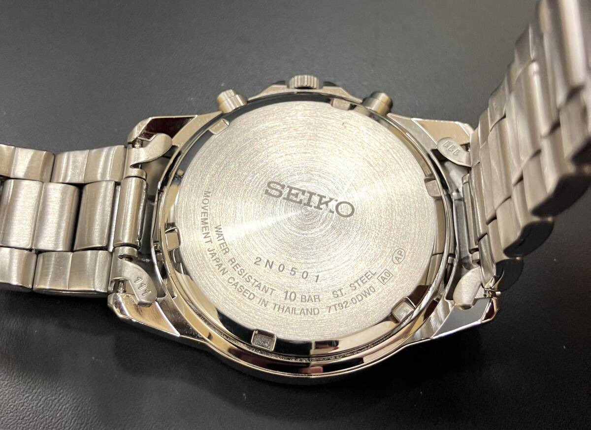 SEIKO セイコー クロノグラフ 7T92-0DW0 腕時計 稼働品の画像5