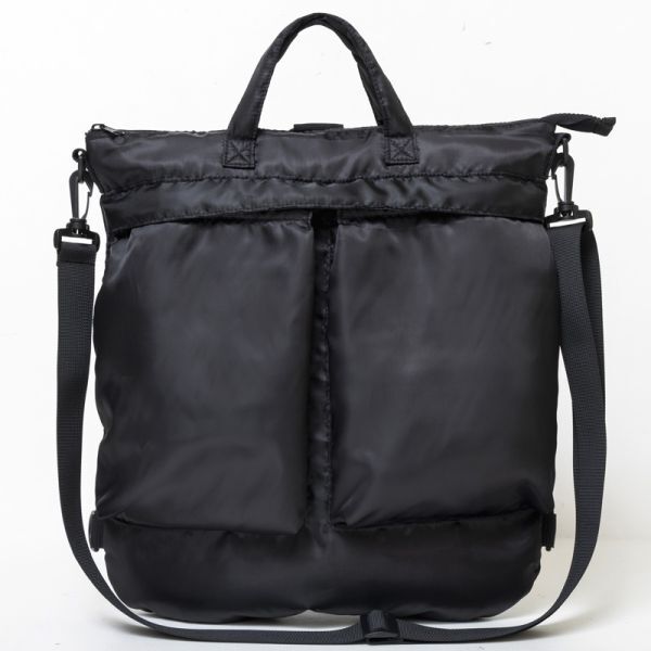 2 215 GUARD HELMET BAG BLACK 肉厚な中綿 軽量3WAYバッグ 送料350円_画像1
