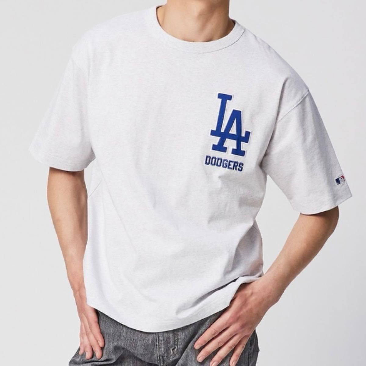 希少【LL】MLB公式 ロサンゼルス・ドジャース　ビッグシルエット　綿100% 半袖Tシャツ●メンズ　大谷翔平　XL