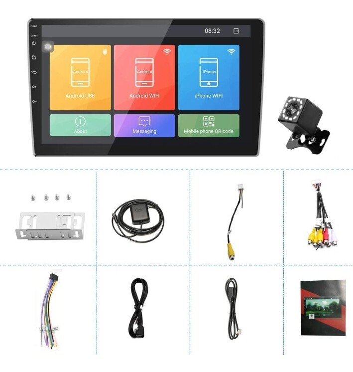 BA1 car stereo Dub Rudy nAndroid Bluetooth 10.1 -inch HD touch screen dash board car stereo, cheap selling out start .