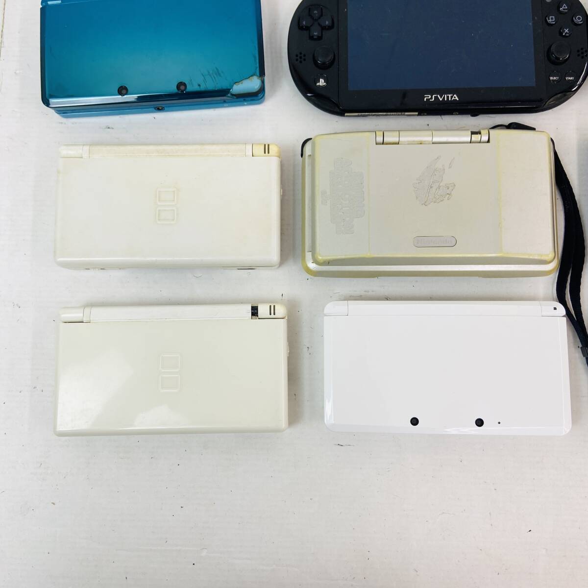 (27137) # [ junk ] mobile game machine set sale 22 pcs GBC/GB Pocket/PS Vita/PSP/3DS/DS Lite/DS/3DS LL present condition goods 