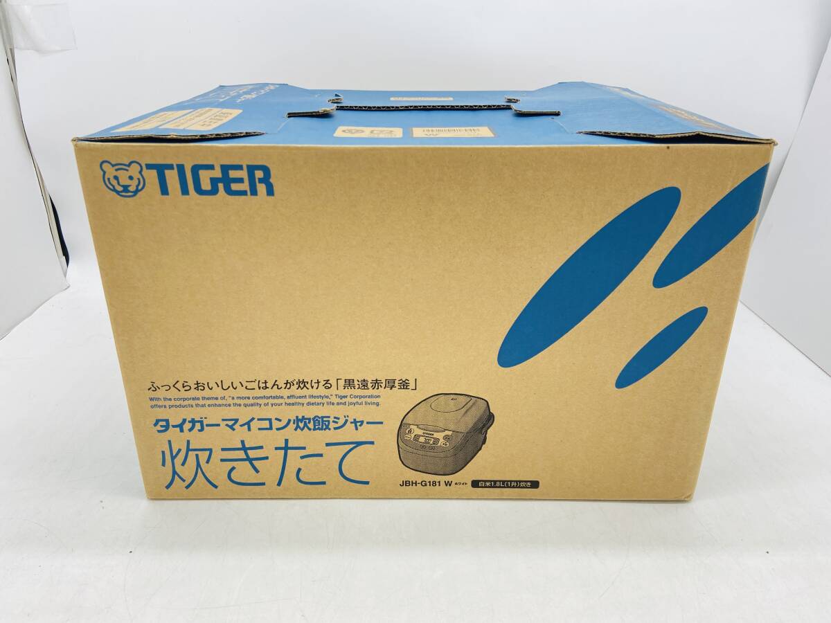 (27111)□TIGER タイガー マイコン 炊飯ジャー 炊きたて JBH-G1 [キッチン家電/炊飯器]未使用品_画像1