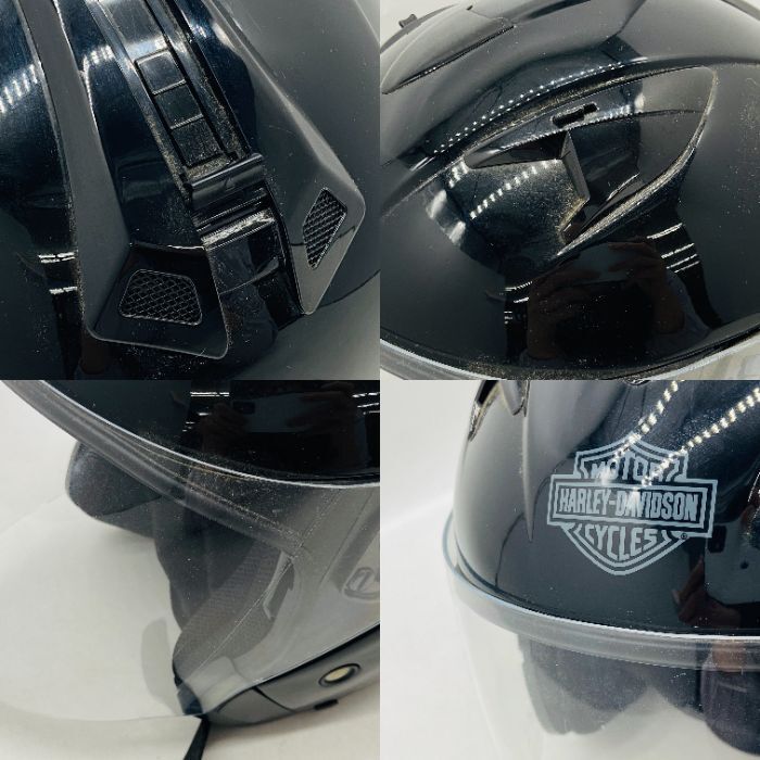 (26813)□ハーレーダビッドソン ヘルメット FS-33 Mサイズ(57～58) 2011年製 [Harley Davidson] 中古品の画像6