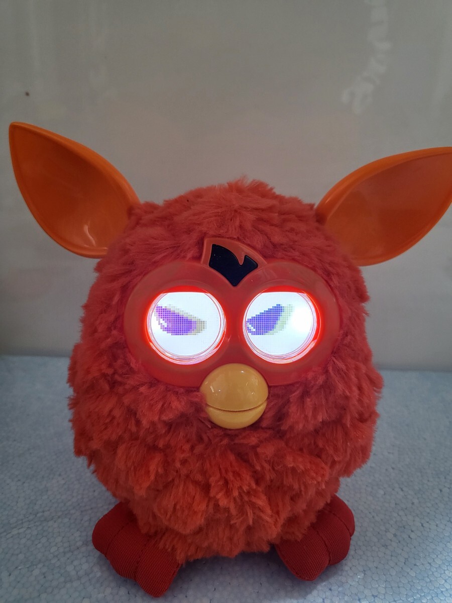 2012 год Takara Tommy Furby Apple красный цвет внутренний стандартный товар Британия версия furby Furby кукла рабочее состояние подтверждено 