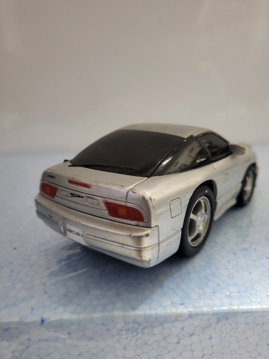 絶版ミニカー マルカ ドライブタウン プルバックカー 日産180SX シルバー 最終型 PS13 RPS13 NISSAN180SX ワンエィテイ 