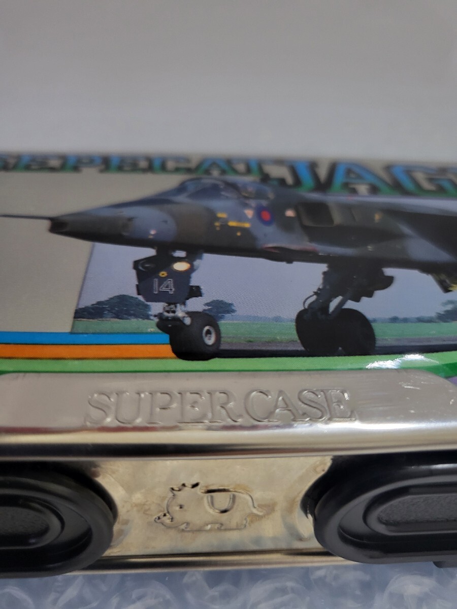 昭和当時物 アンティーク文具 SUPERCASE SEPECATJAGUAR F-14 TOMCAT 戦闘機 筆箱 日本製 トムキャット昭和筆箱 ペンケース_画像10