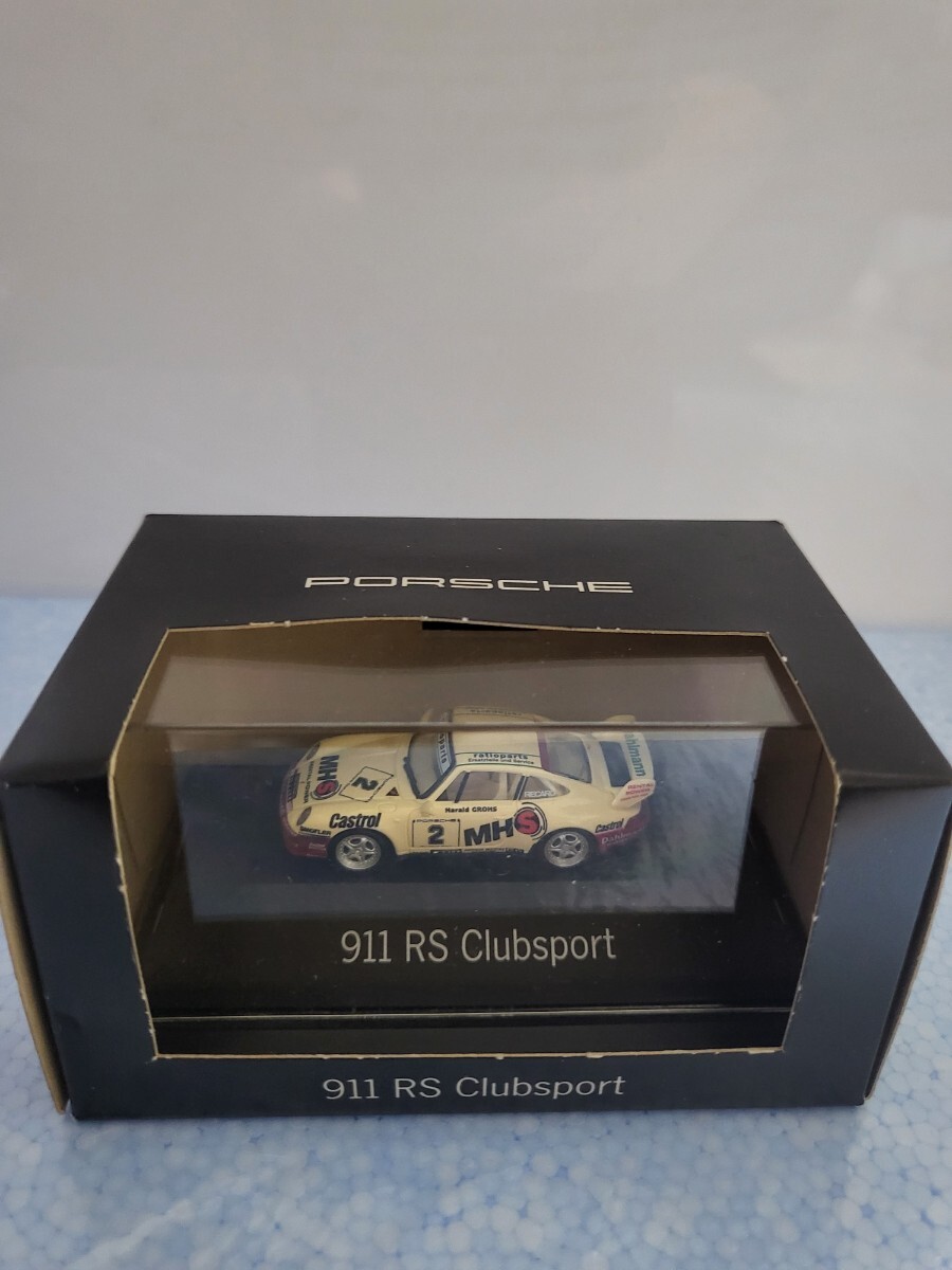 絶版ミニカー 1/87 Herpa ヘルパ ポルシェ Porsche 911 RS Clubsport #2 WAP 022 013 HOスケール ポルシェ911RS _画像1