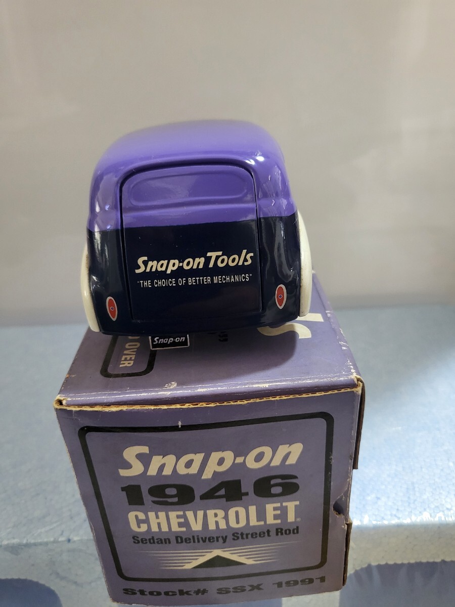 絶版ミニカー 希少 1/25 スナップオン Snap on グッズ 1946 CHEVROLET シボレー コインバンク リミテッドエディション_画像5