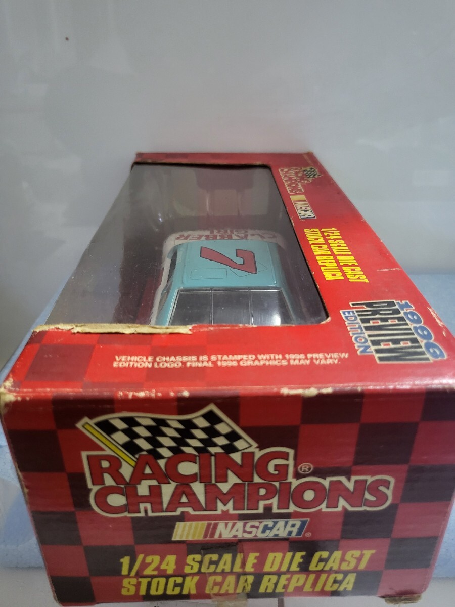 絶版ミニカー レーシングチャンピオン RACING CHAMPIONS NASCAR 1/24 STOCKCARREPLICA 1996 ストックカーミニカー _画像2