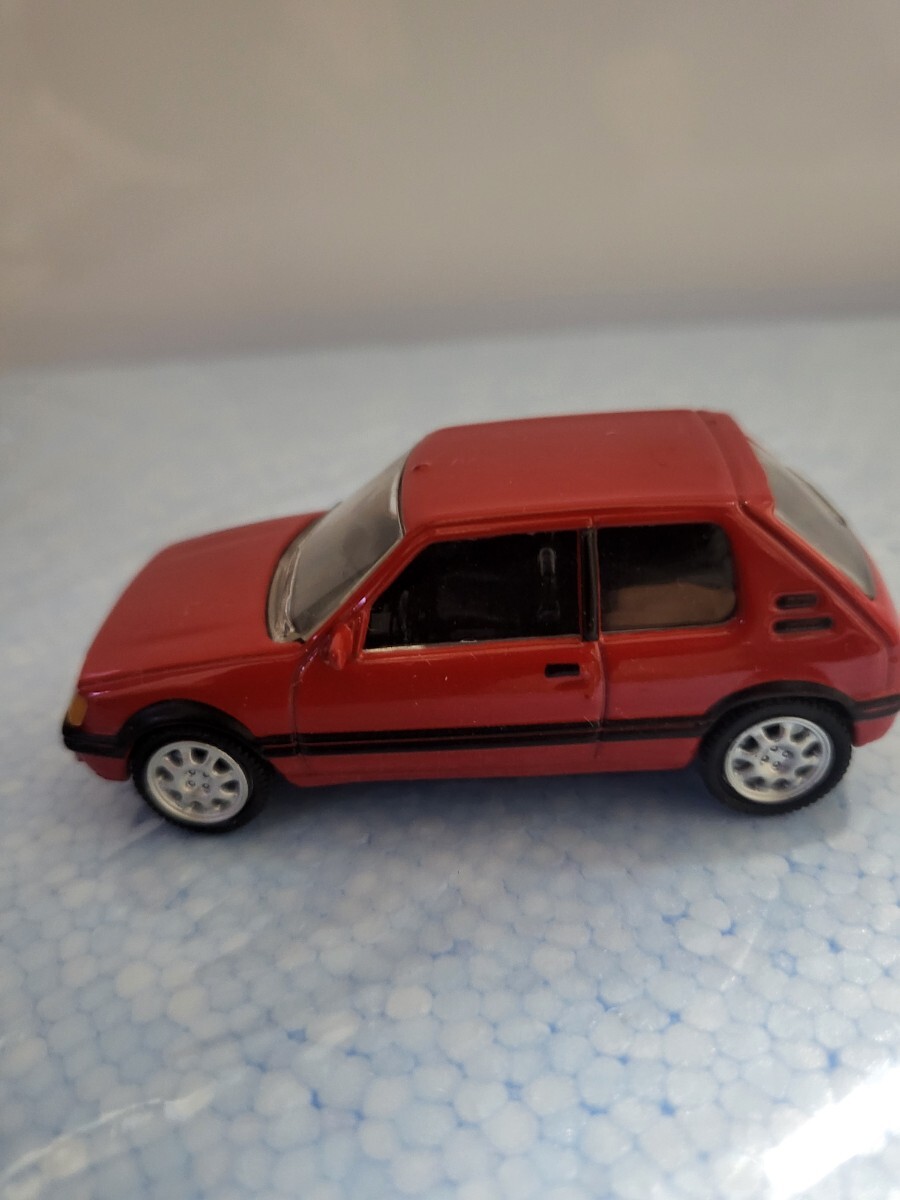 プジョー非売品 1/54 ミニカー ノレブ カラーサンプル PEUGEOT プジョー205GTI 1988 _画像6