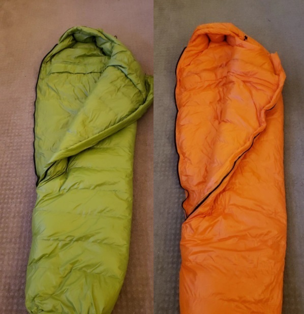新品 寝袋 シングルサイズ ダックダウン600g シュラフ ポータブルベッド 布団 キャンプマット ナイロン エアベッド アウトドア ZCL416_画像4