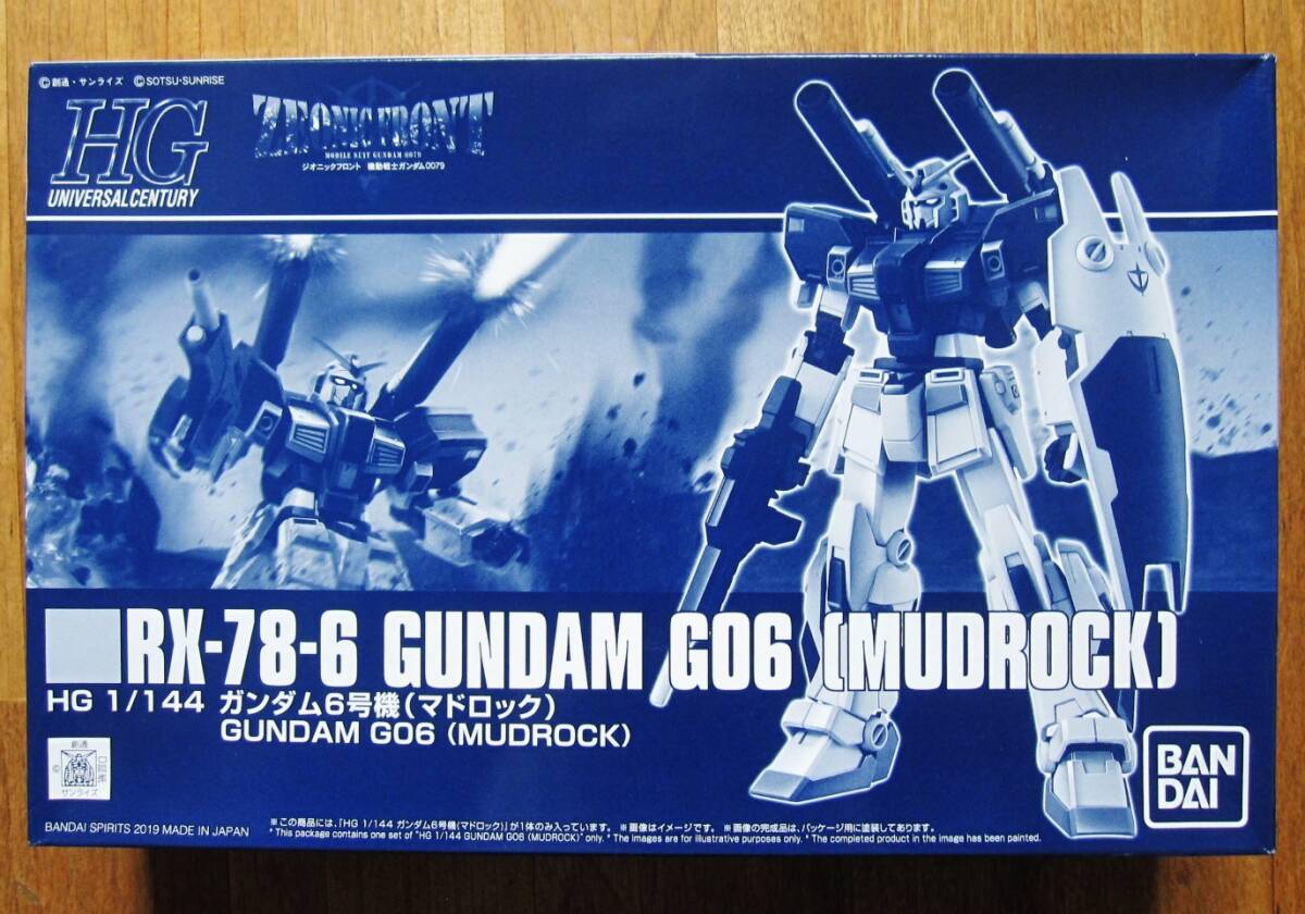  Bandai 1/144 HG RX-78-6 Gundam 6 серийный номер mado блокировка geo nik передний Mobile Suit Gundam 0079 не собран товар premium Bandai pre van 