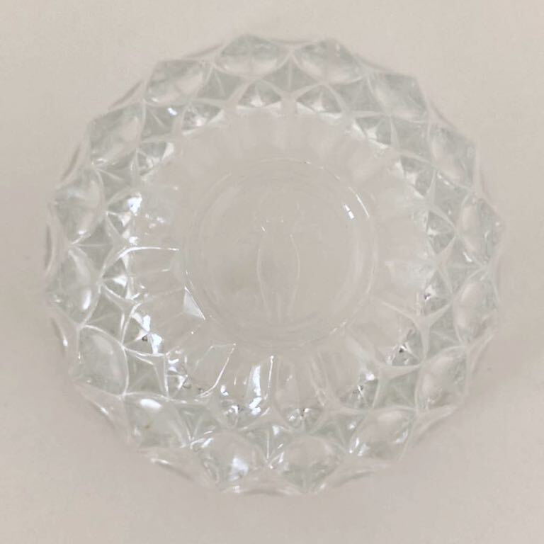 【ad2304009.34】キューピー　ガラスボウル　1コ　ガラス鉢　小鉢　ガラス皿　深皿　デザート　昭和レトロ　直径　約11.5㎝_画像4