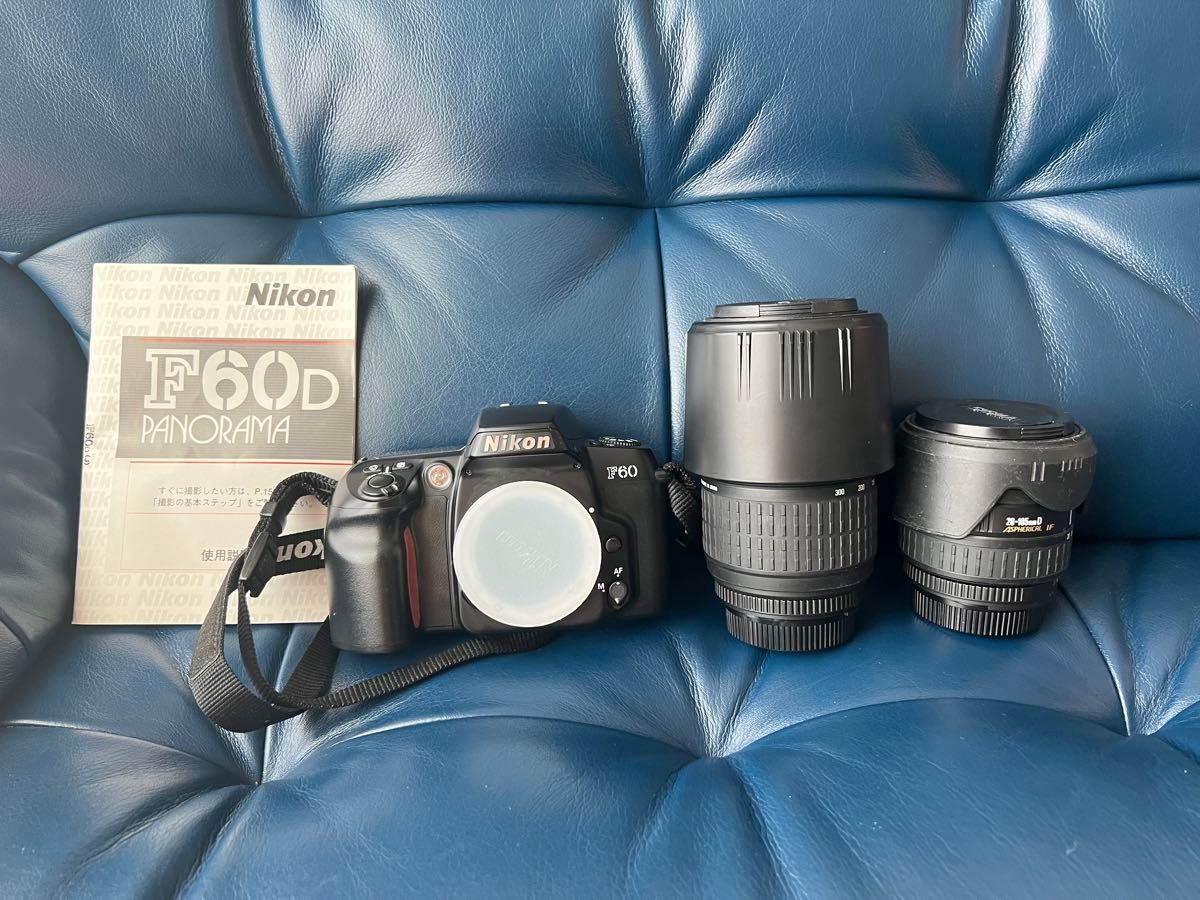 ニコン Nikon F60D パノラマ レンズ2本付