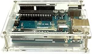 Arduino UNO R3 透明 アクリル エンクロージャー ケース 薄型 コンパク_画像5