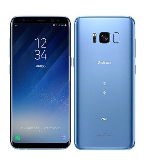 Galaxy S8 SCV36[64GB] au コーラルブルー【安心保証】_画像1