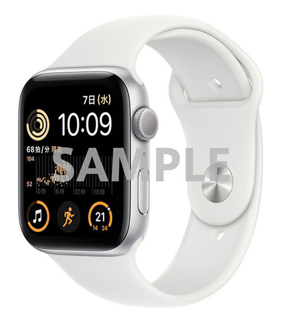 SE 第2世代[44mm GPS]アルミニウム シルバー Apple Watch MRW0…_画像1