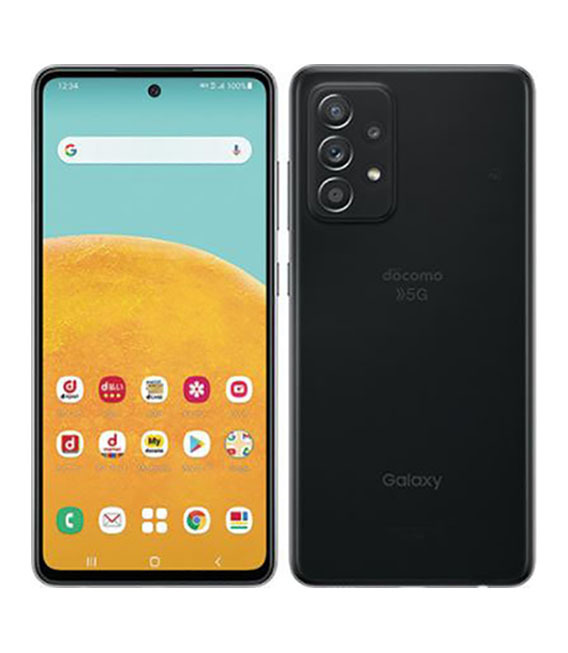 Galaxy A52 5G SC-53B[128GB] docomo オーサムブラック【安心 …_画像1