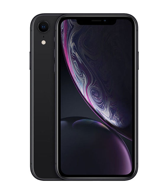 iPhoneXR[64GB] SIMロック解除 au/UQ ブラック【安心保証】_画像1