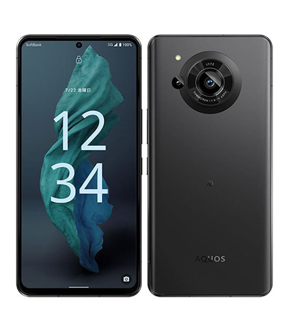 AQUOS R7 A202SH[256GB] SoftBank ブラック【安心保証】_画像1