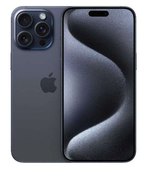 iPhone15 Pro[128GB] SoftBank MTUA3J ブルーチタニウム【安心…_画像1