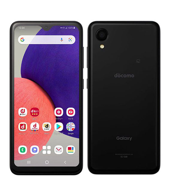 Galaxy A22 5G SC-56B[64GB] docomo ブラック【安心保証】_画像1