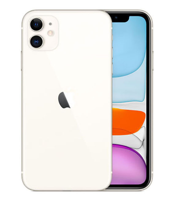 iPhone11[64GB] SIMフリー NWLU2J ホワイト【安心保証】_画像1