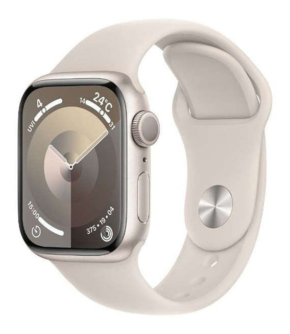 Series9[41mm GPS]アルミニウム スターライト Apple Watch MR8…_画像1