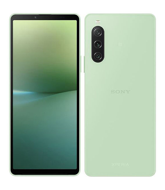 Xperia 10 V A302SO[128GB] SoftBank セージグリーン【安心保 …_画像1