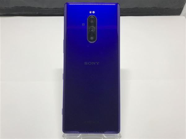 Xperia 1 802SO[64GB] SoftBank パープル【安心保証】_画像3