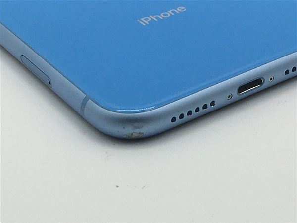 iPhoneXR[128GB] SoftBank NT0U2J ブルー【安心保証】_画像5
