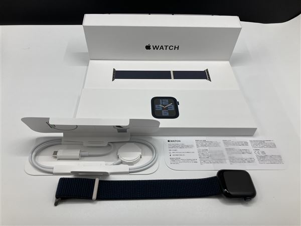 SE 第2世代[40mm GPS]アルミニウム ミッドナイト Apple Watch …_画像3