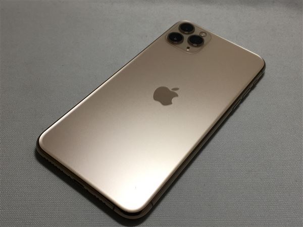 iPhone11 Pro Max[64GB] au MWHG2J ゴールド【安心保証】_画像3