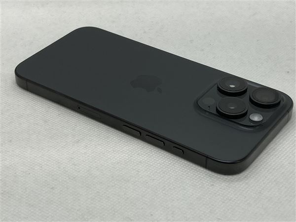 iPhone15 Pro[256GB] au MTUC3J ブラックチタニウム【安心保証】_画像3