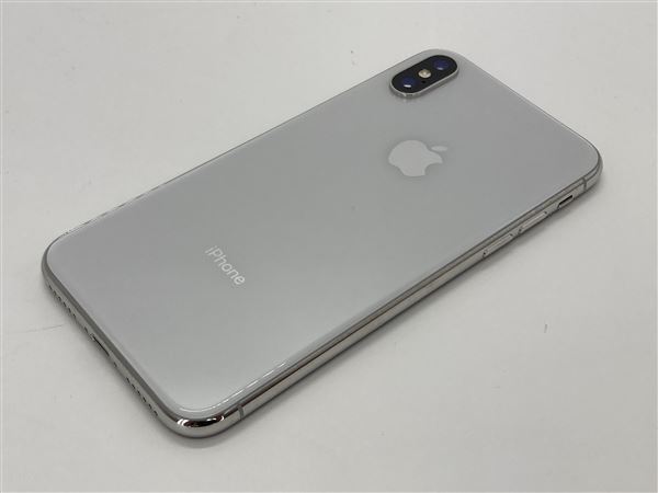 iPhoneX[64GB] SIMロック解除 au シルバー【安心保証】_画像3