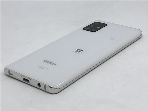 Galaxy A51 5G SCG07[128GB] au プリズムブリックスホワイト【…_画像4