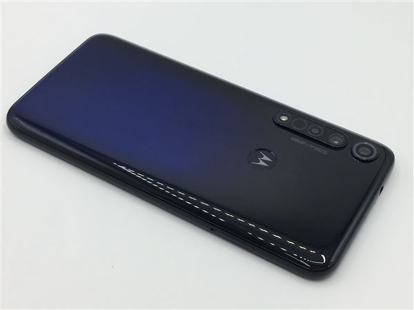 SIMフリー Moto G8 Plus[64G] コズミックブルー【安心保証】_画像3