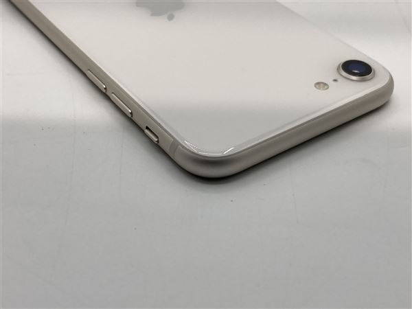 iPhoneSE 第3世代[64GB] SB/YM MMYD3J スターライト【安心保証】_画像7