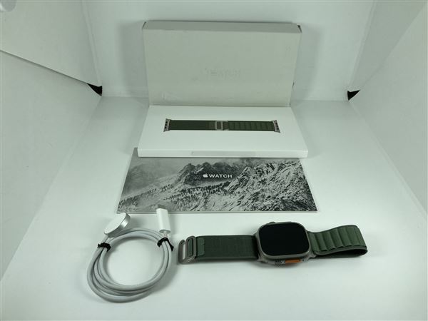 Ultra[49mm セルラー]チタニウム Apple Watch MQFN3J【安心保 …_画像3