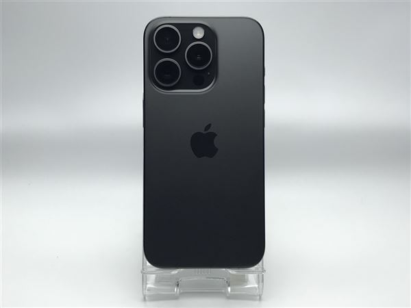 iPhone15 Pro[128GB] SIMフリー MTU73J ブラックチタニウム【 …_画像2