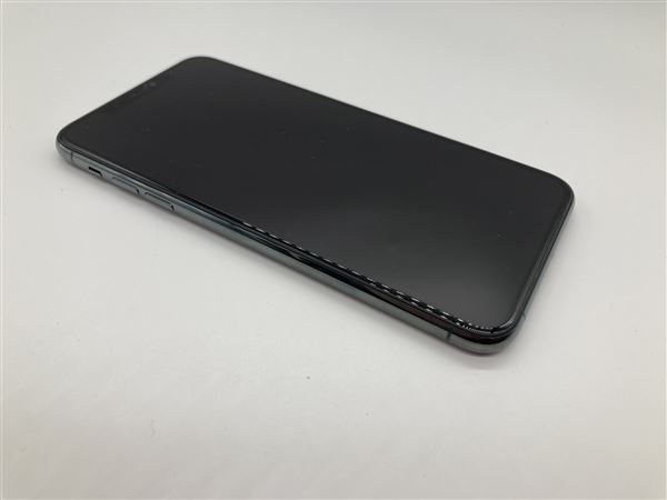 iPhone11 Pro Max[64GB] au MWHH2J ミッドナイトグリーン【安 …_画像3