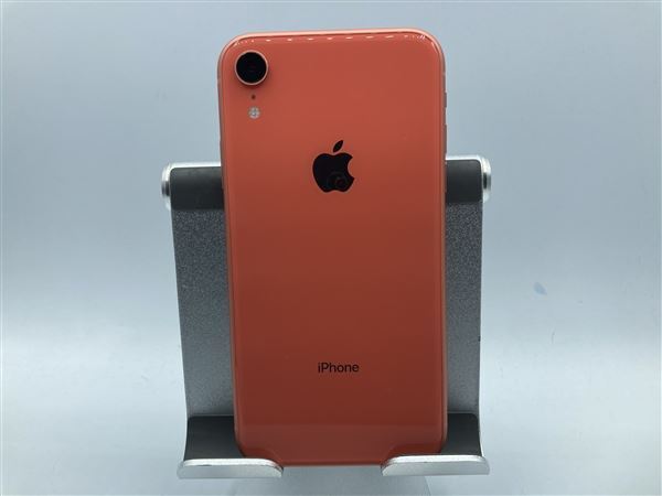 iPhoneXR[128GB] au MT0T2J コーラル【安心保証】_画像3