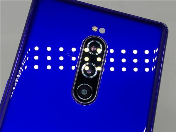 Xperia 1 SO-03L[64GB] docomo パープル【安心保証】_画像9